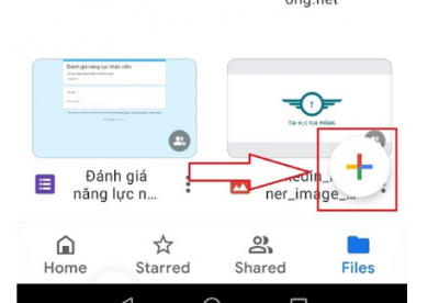 Cách tạo thư mục trên google drive bằng điện thoại Android