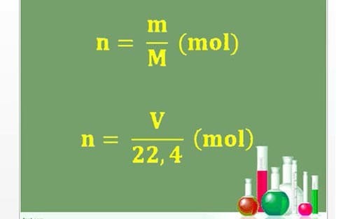 Công thức tính số mol, Nồng độ mol, Nồng độ phần trăm chính xác 100%