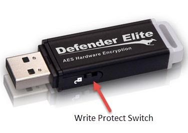 the-disk-is-write-protected